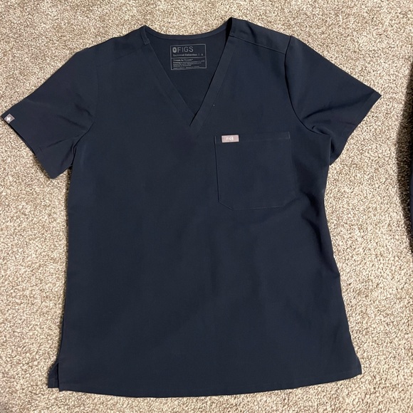 Figs Tops Catarina Onepocket Scrub Top Night Sky Poshmark
